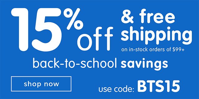 15% Off & Free Shipping - use code BTS15 15% Off & Free Shipping - use code BTS15